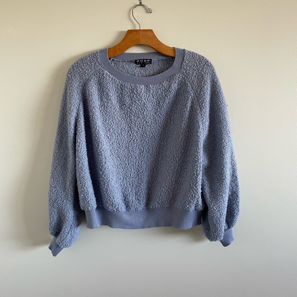 Blue long sleeve top in Women’s S